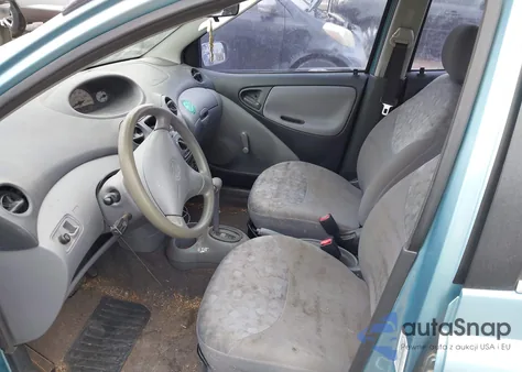 2002 Toyota Echo из США, поврежденный, VIN JTDBT123720237603